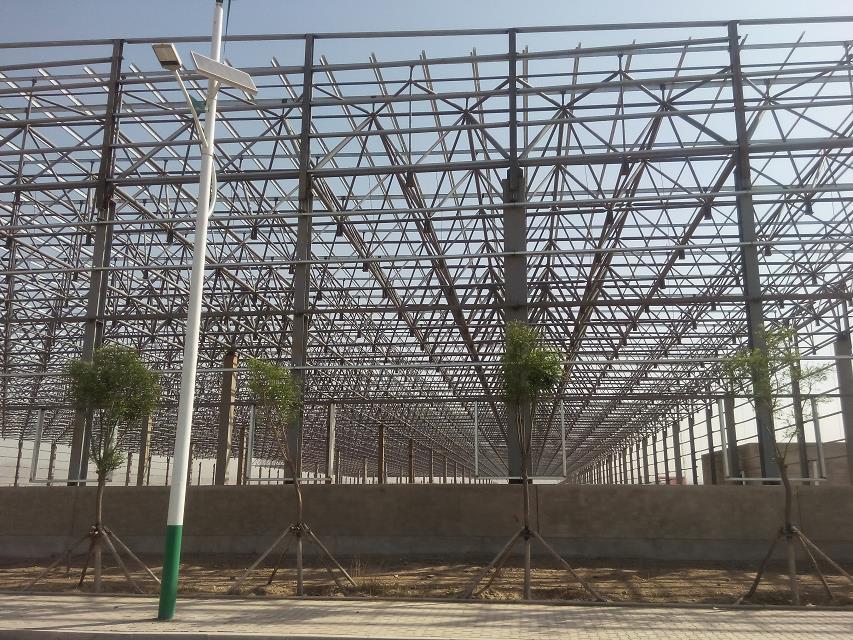 广州汽车工业厂房网架