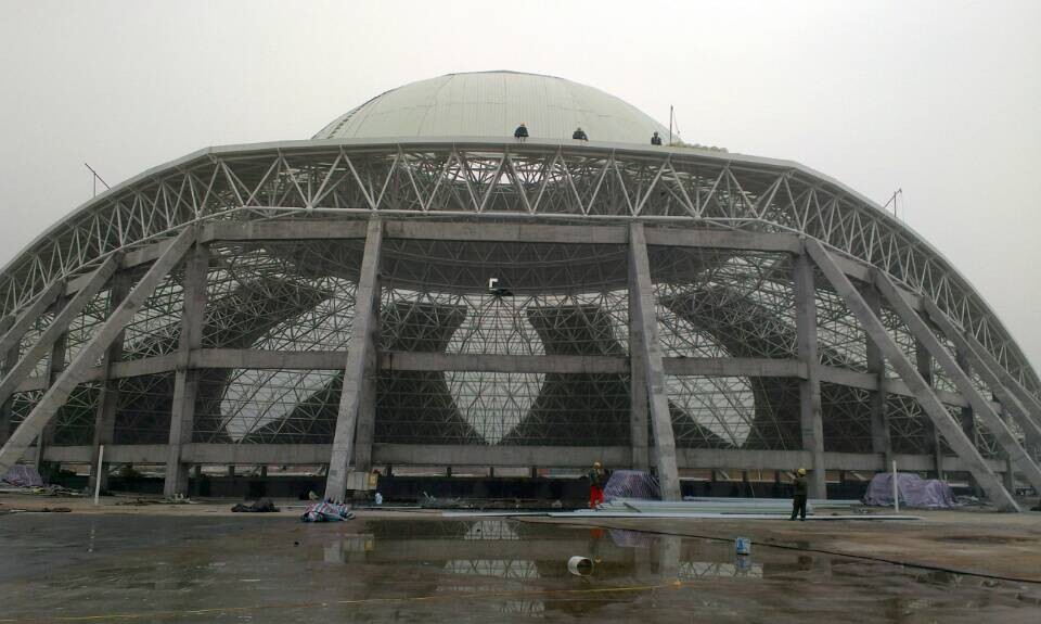 广州温泉馆网架工程